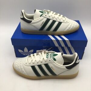 Adidas Samba JP J Off White Black Gum Green Sneakers JP9528 Youth Size 7 NEW